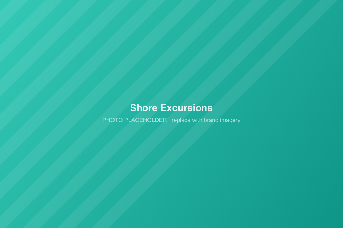 Shore excursions